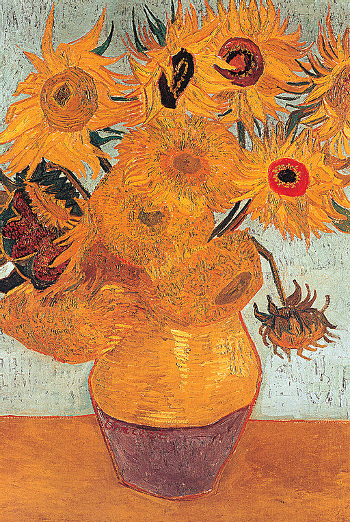 Rompecabezas 1000 Pz, 12 Girasoles, Vincent Van Gogh, Tomax -  LaTiendaDelMuseo